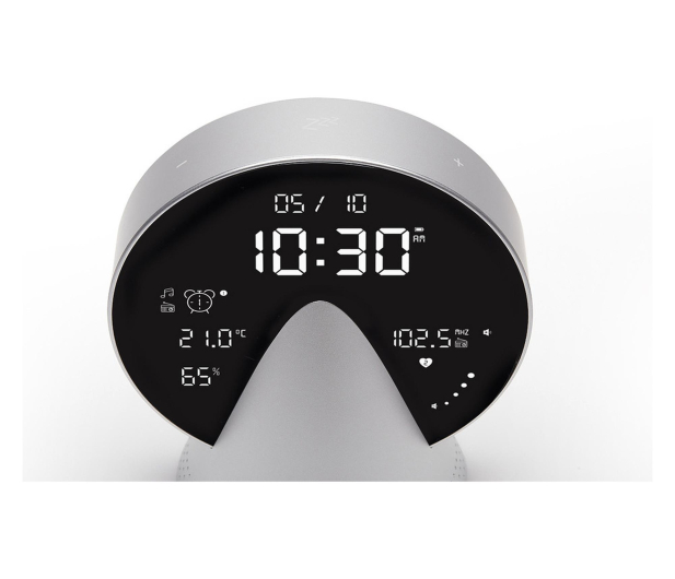 LEXON Conic Clock Aluminium - 1552034 - zdjęcie 5